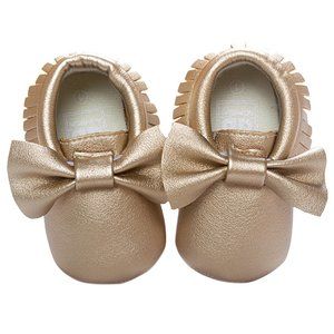 Baby Girl Tassel Soft Soled Non-slip Crib Shoes Moccasins First Walkers